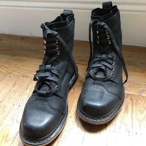 NEW Dr Martens Pier Matte Black Boots - SZ 8